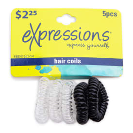 Expressions® Basic Hair Coils 5-Pack
