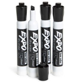 Expo® Black Dry Erase Markers 4-Pack