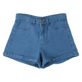 Cuffed Denim Shorts -  Canada