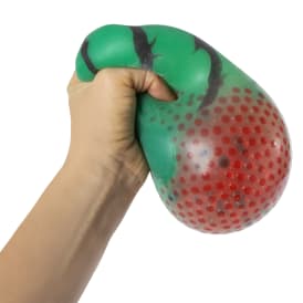 Watermelon Water Beads Squeeze Ball 4.5in