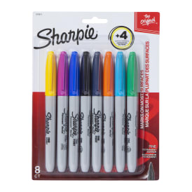 Sharpie® 4+4 Assorted Color Markers 8-Count