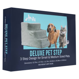 Deluxe 3-Step Pet Stairs 13.75in x 11.75in