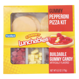 Lunchables™ Gummy Pepperoni Pizza Kit Candy 6.3oz