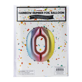 Birthday Number Foil Balloons 32in