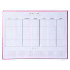 monthly planner calendar & to do list 14in x 10.5in | Five Below