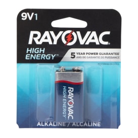 Rayovac® High Energy® 9V Battery