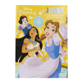 Disney Princess Jumbo Coloring & Activity Book