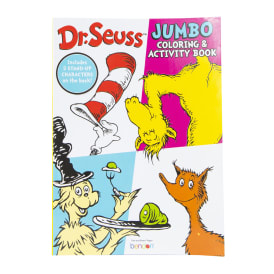 dr. seuss™ jumbo coloring & activity book | Five Below
