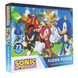 Sonic The Hedgehog™ Floor Jigsaw Puzzle 72-Piece