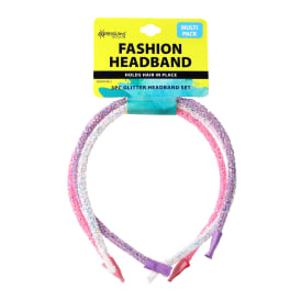 Glitter Headband Set 3-Pack