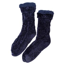 Ladies Chenille Cabin Socks