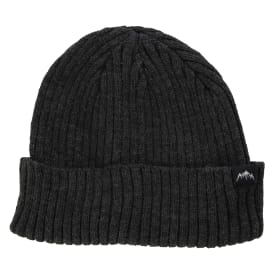 Corner Patch Ribbed Beanie
