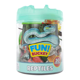 30-Piece Reptiles Fun Bucket