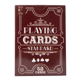 Playing Cards w/ Classic Design (Standard 52-Card Deck)