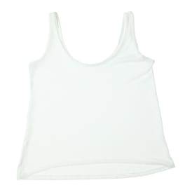 Juniors White Hacci Tank Top - Extra Large