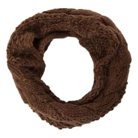 Cable Knit Snood Scarf