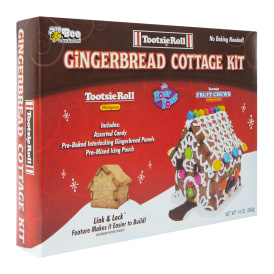Tootsie Roll® Gingerbread Cottage Kit