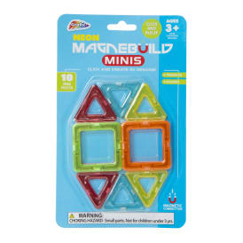 Magnebuilds Minis Magnetic Building Blocks 10-Piece