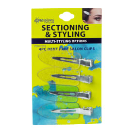 Sectioning Salon Hair Clips 4-Pack