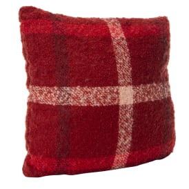 Plaid Throw Pillow 16in
