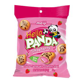 Meiji® Hello Panda® Chocolate Creme Filled Cookies Strawberry Bag 2.2oz