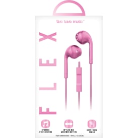 Flex Wired Earbuds With in-Line Microphone