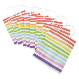 Medium Recyclable Eco Friendly Kraft Bags 10in x 7.95in 8-Count