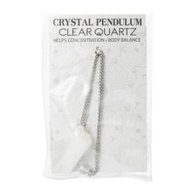 Healing Crystal Pendulum - Clear Quartz