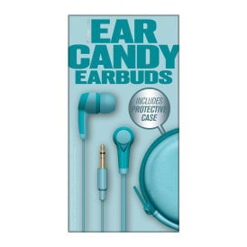 Ear Candy Wired Earbuds With Protective Case