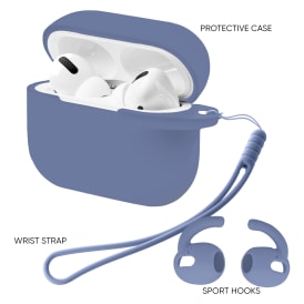 Pod Skinz For Airpods Pro® Silicone Case & Accessories 3-Piece