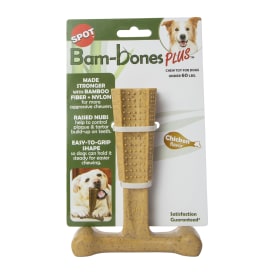 Spot® Bam-Bones Plus™ Chew Toy For Dogs Under 60lbs - Chicken Flavor