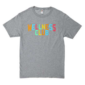 Rainbow 'Wellness Club' Graphic Tee