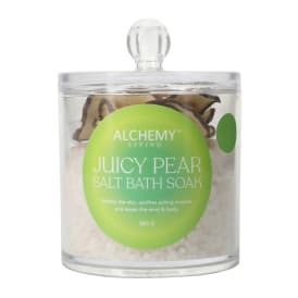 Alchemy Living™ Salt Bath Soak 13oz - Pear