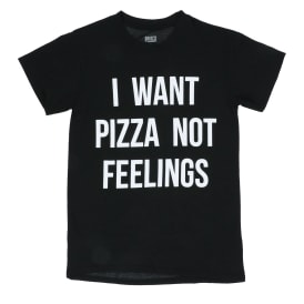 I Want Pizza Not Feelings' Graphic Tee
