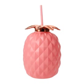 Pineapple Sipper With Lid & Straw 56oz