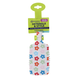 Expressions® Printed Paddle Brush - Flowers