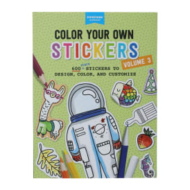 Color Your Own Stickers Volume 3 Book 600-Count