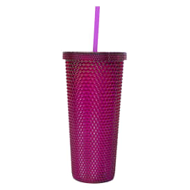 Metallic Diamond Tumbler 24oz