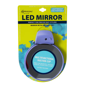 Expressions® LED Ring Light Mirror With Suction Cup Mount