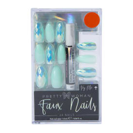 Pretty Woman Faux Nails 24-Piece Set