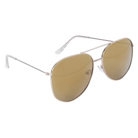 Mens Mirrored Aviator Sunglasses
