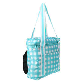 Gingham Cooler Backpack 17.5in