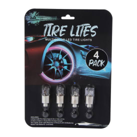 Multicolor LED Tire Lights 4-Count