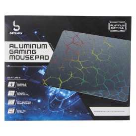 Aluminum Gaming Mousepad 9in x 7in - Lightning