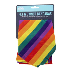 Matching Pet & Owner Pride Bandanas