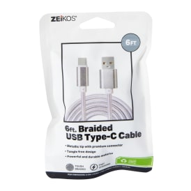 6ft USB-C To USB-A Charging Cable