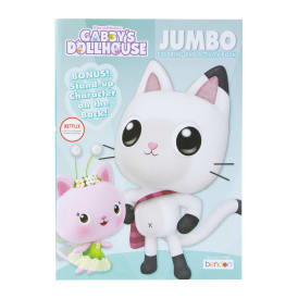 dreamworks® gabby's dollhouse jumbo coloring & activity book | Five Below