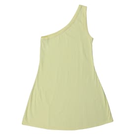 One-Strap Ribbed Tennis Dress