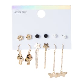 Modpide 80s Neon Punk Earrings – Acrylic Dangle Earrings For Halloween & Retro Parties (2 Count) - View #7