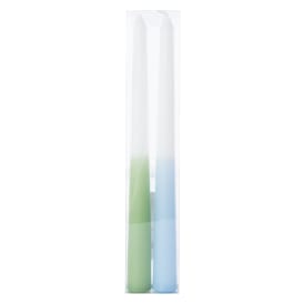 10in Ombre Taper Candles 2-Count